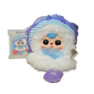 NWT Baby Three Sunny Baby White & Blue Plush